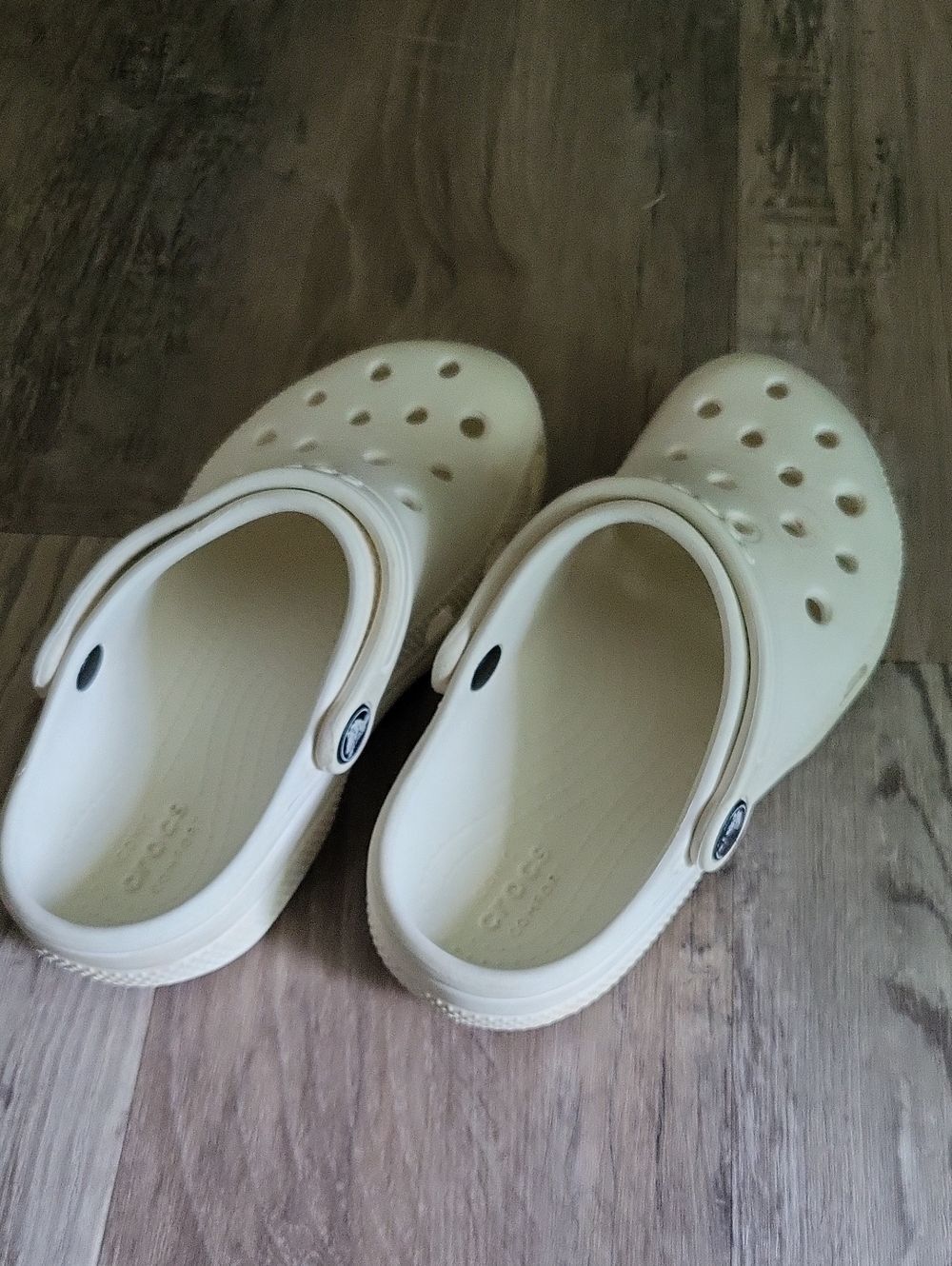 CROCS Kids Classic Clog in Cream